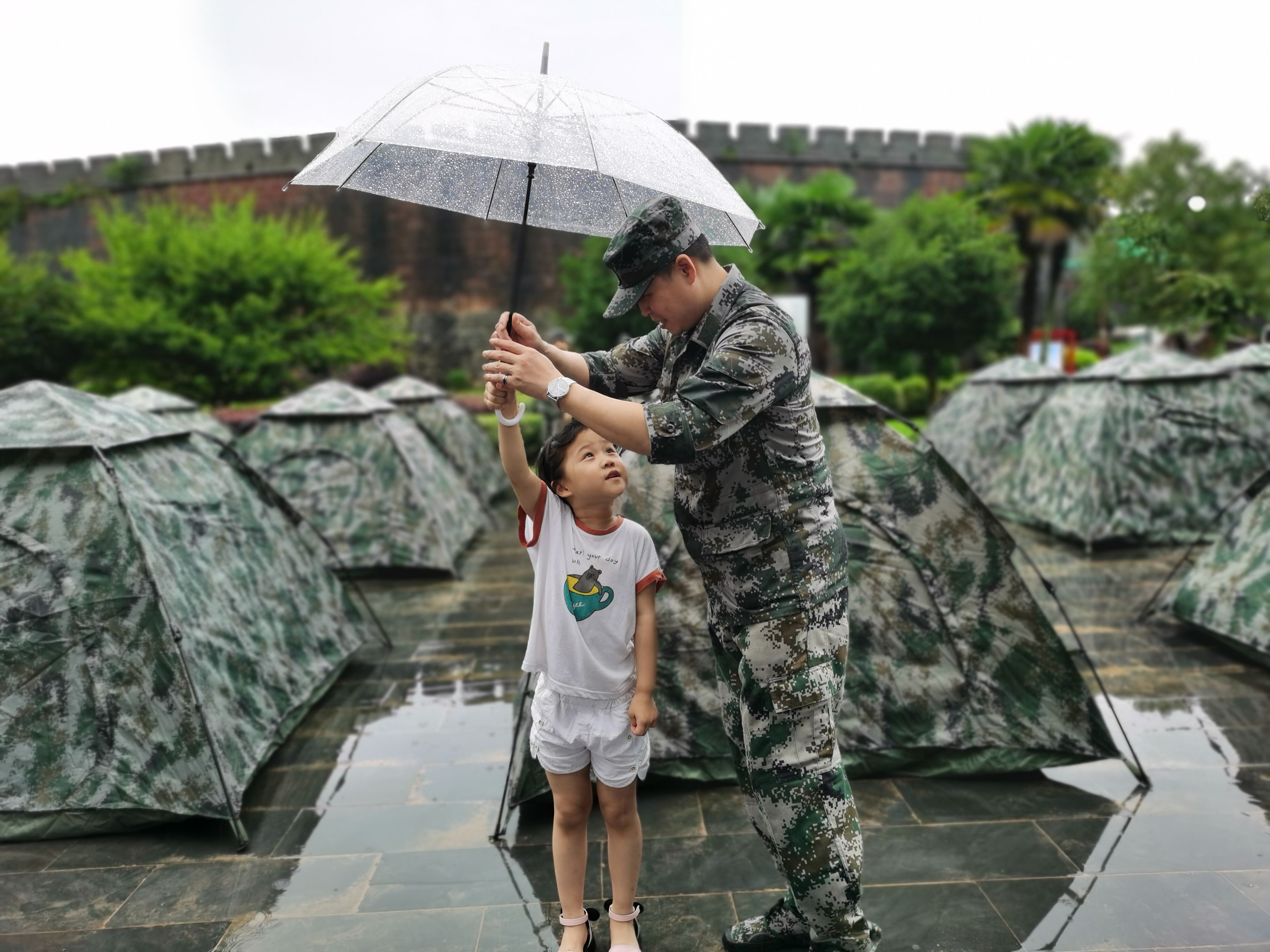 洪水中的溫情