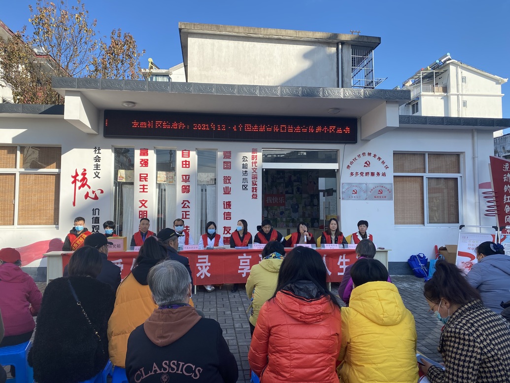 龍西社區：憲法宣傳進社區 群眾學法零距離