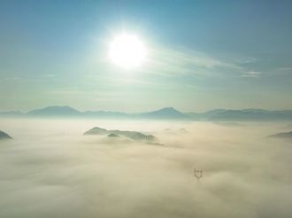 屯溪：云霧飄渺如仙境