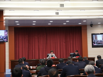 市委召開主題教育專題黨課報告會