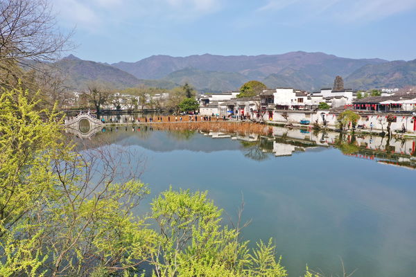 春到宏村景如畫