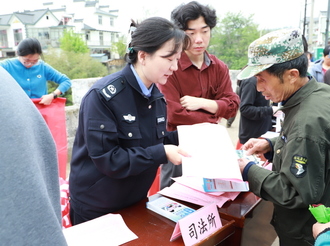 仙源司法所開(kāi)展國(guó)家安全教育日主題宣傳活動(dòng)