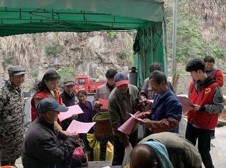 新溪口鄉：“三進”開展全民國家安全教育日宣傳