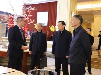 市領(lǐng)導(dǎo)檢查會(huì)場(chǎng)和代表駐地