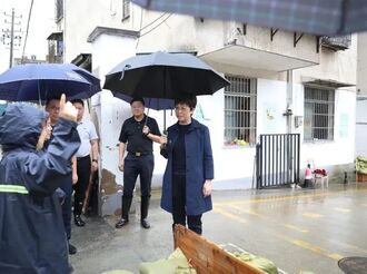凌云督導防汛抗洪救災工作時強調：全力保障人民群眾生命財產安全和社會大局穩定