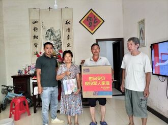 坑口鄉：情暖軍屬心 慰問傳真情