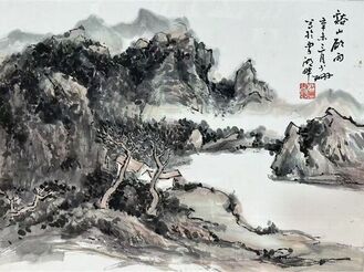 黃賓虹關門弟子——葉少珊