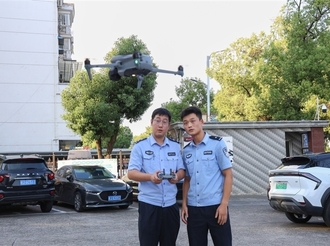 “空中警務”護平安 歙縣公安局列裝19架警用無人機